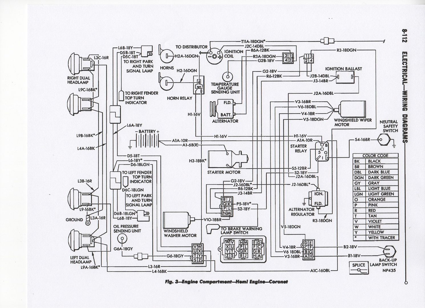 wire diagram for 67